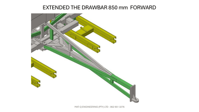 Extended Drawbar CAD